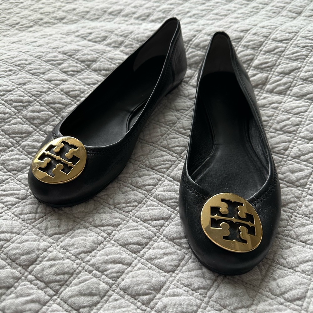 Tory Burch Logo Flats